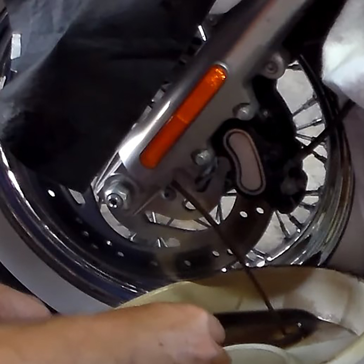 How To Change The Fork Oil (2013 Harley Davidson Softail Deluxe)