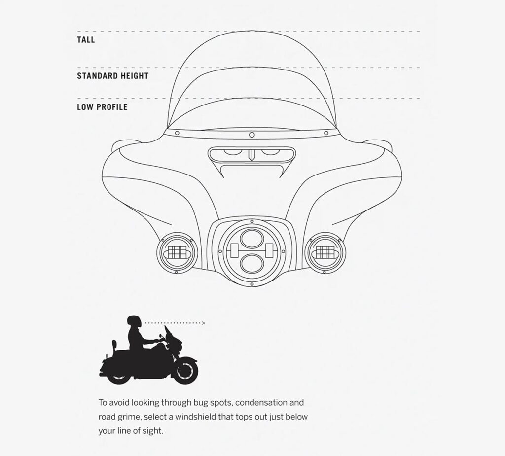 Selecting Windshields For Harley Touring Motorcycles