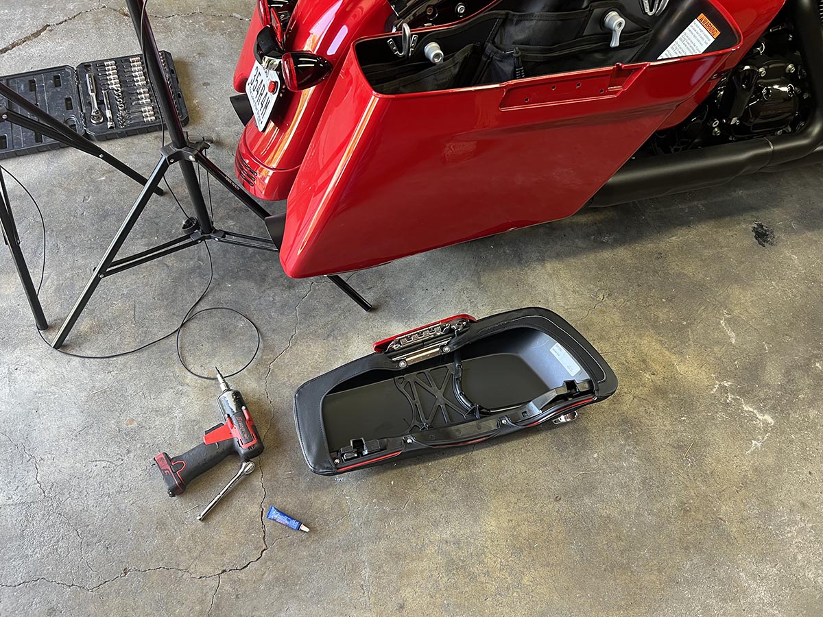 Saddlemen Saddlebag Lid Covers