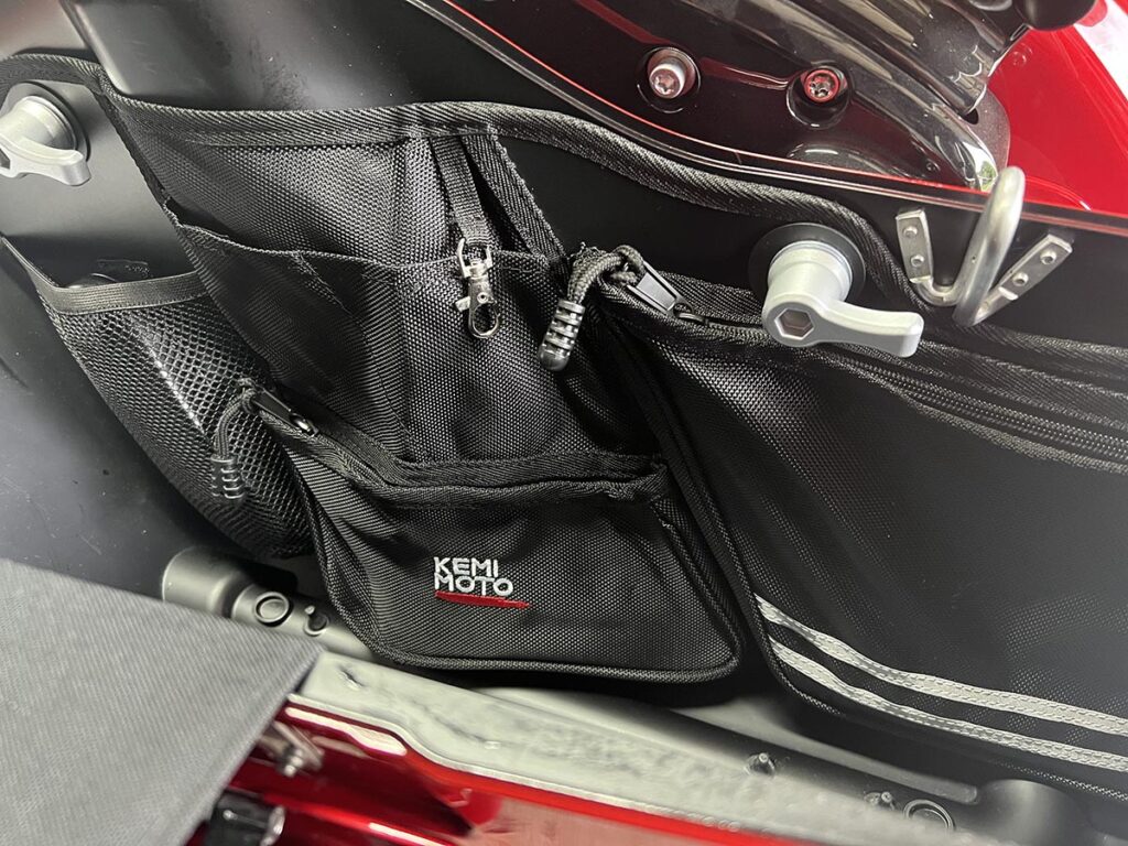 Street glide saddlebag discount organizer